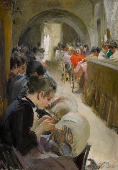 Merlettaie a Venezia da Anders Leonard Zorn